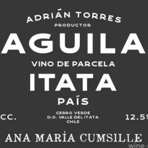 Ana Maria Cumsille, Aguila Pais 2023, Itata Valley, Chile