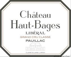 Chateau Haut-Bages Liberal Grand Cru Classe 2020, Pauillac AOC