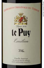 Chateau le Puy Emilien 2022, Vin de France, Cote des Francs