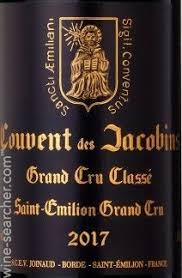 Couvent des Jacobin Grand Cru Classe 2010, Saint-Emilion Grand Cru AOC