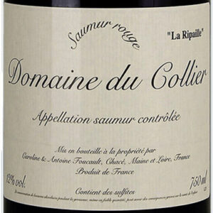 Domaine du Collier La Ripaille 2008, Saumur, Loire Valley, France