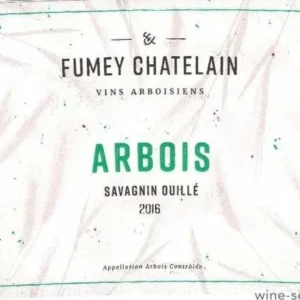 Domaine Fumey-Chatelain Savagnin Ouille 2022, Arbois, Jura AOC