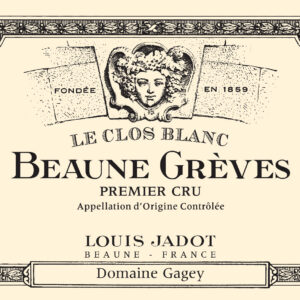 Louis Jadot, Famille Gagey, Beaune 1er Cru Greves "Le Clos Blanc" 2023, Burgundy, France