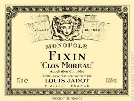 Maison Louis Jadot, Fixin "Clos Moreau" Monopole 2023, Burgundy, France