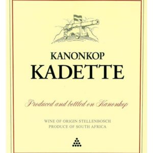 Kanonkop, Kadette Pinotage 2021, Stellenbosch, South Africa