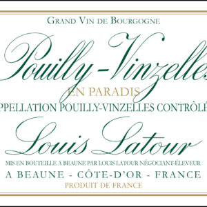 Maison Louis Latour, Pouilly-Vinzelles "En Paradis" 2021, Burgundy, France