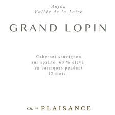 Chateau de Plaisance Grand Lopin 2022, Anjou, Loire Valley, France