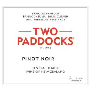Two Paddocks, Pinot noir 2022, Central Otago, New Zealand