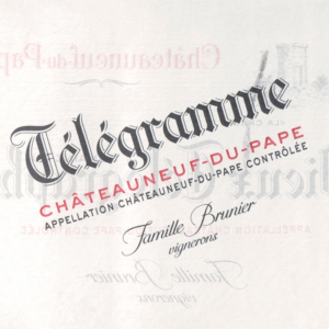 Domaine du Vieux Telegraphe, Telegramme 2023, Chateauneuf-Du-Pape AOC
